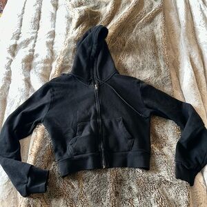 Black brandy melville hoodie
